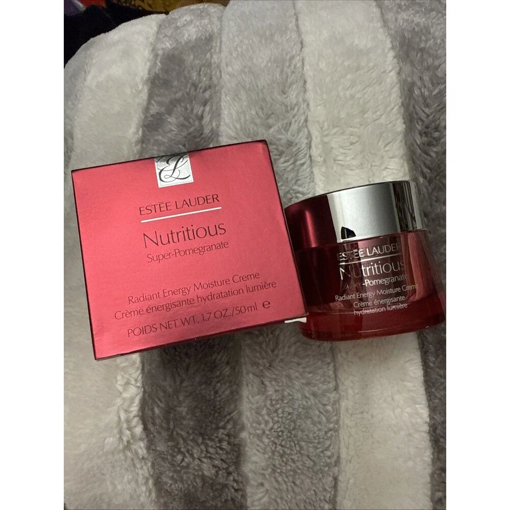 Estee Lauder Nutritious Super-Pomegranate Radiant Energy Moisture Creme 1.7 oz - Picture 1 of 5
